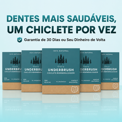 Chiclete Remineralizante — Fortalece o Esmalte