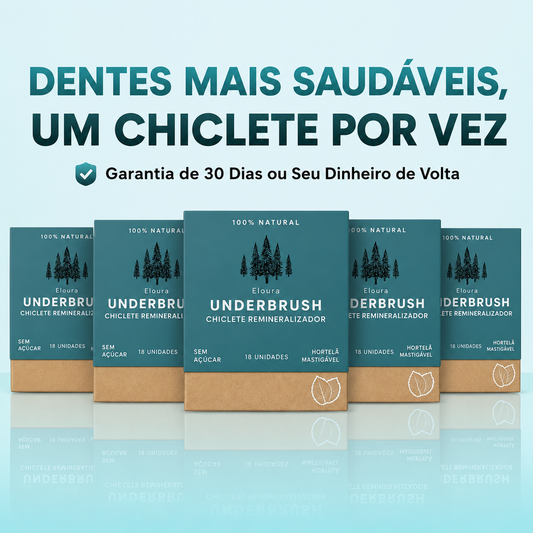Chiclete Remineralizante — Fortalece o Esmalte