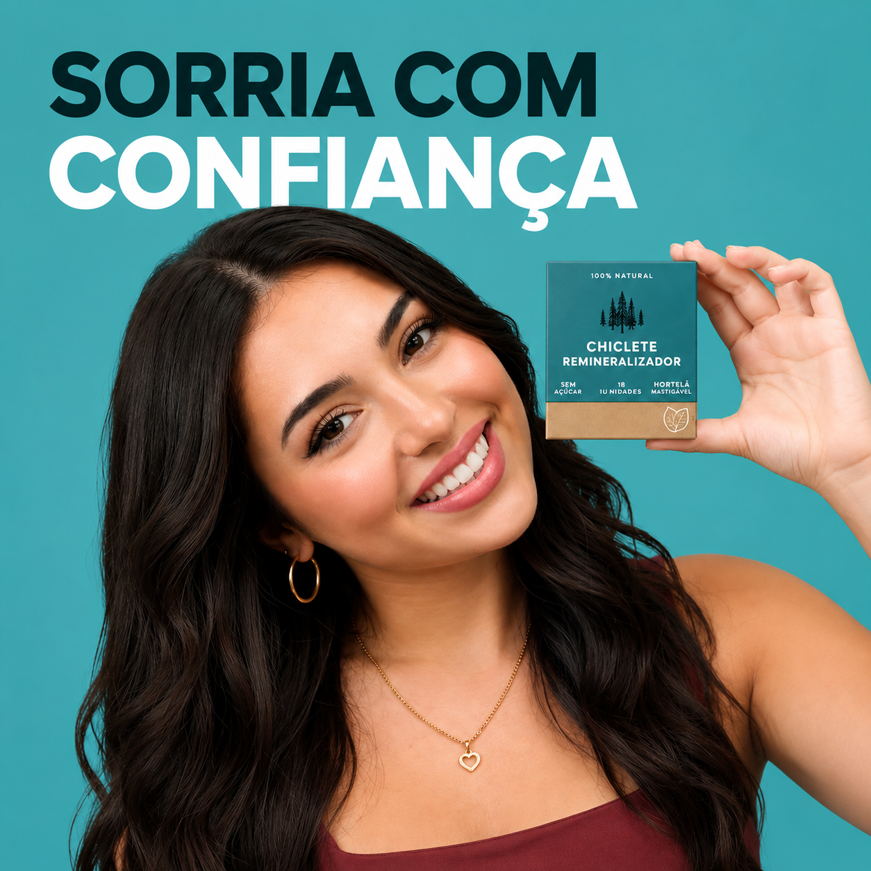 Chiclete Remineralizante — Fortalece o Esmalte